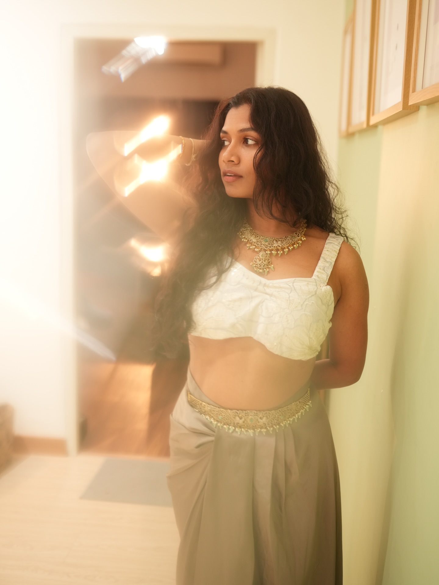 Sai Prasanna — white top
