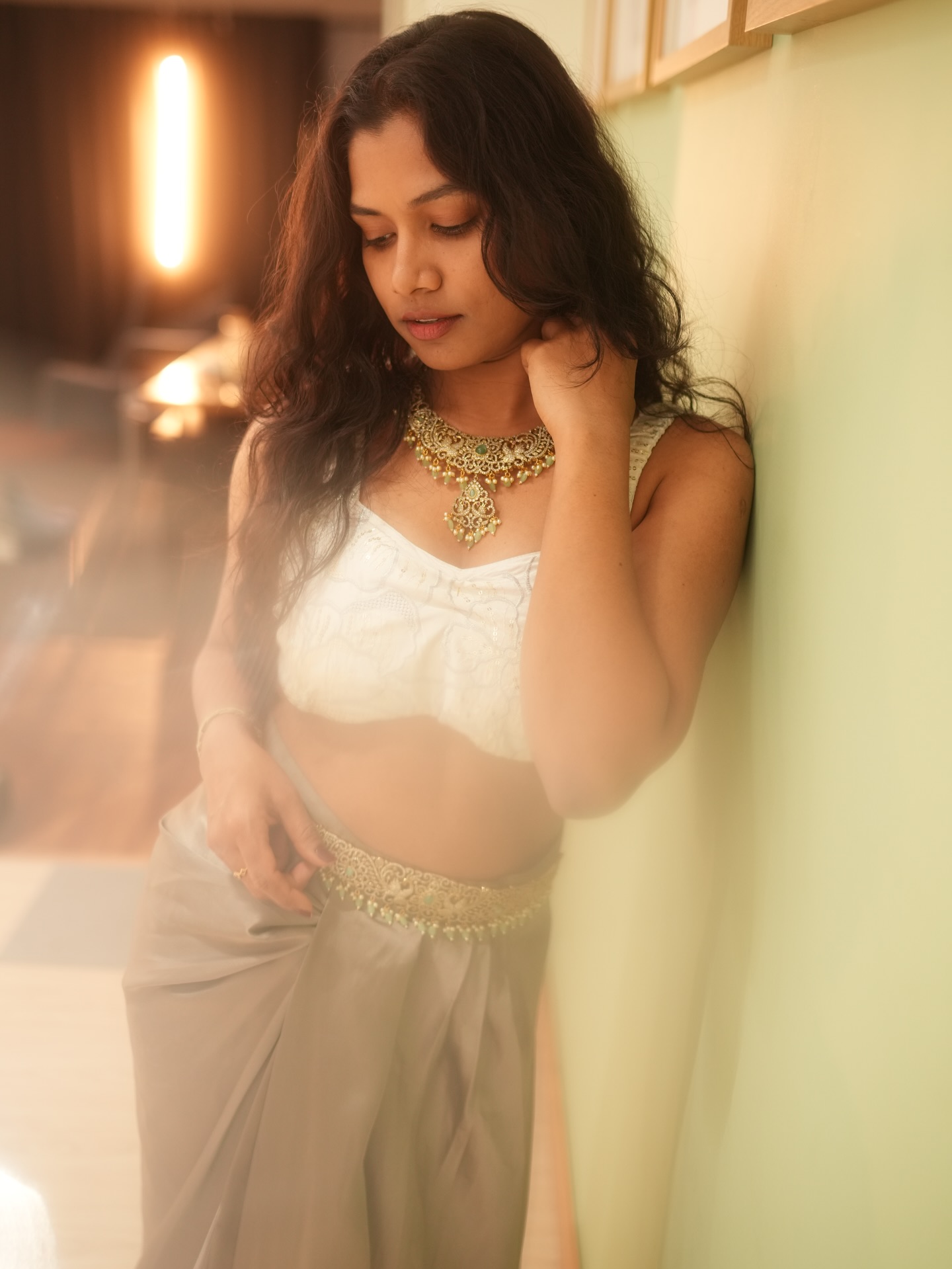 Sai Prasanna — white top