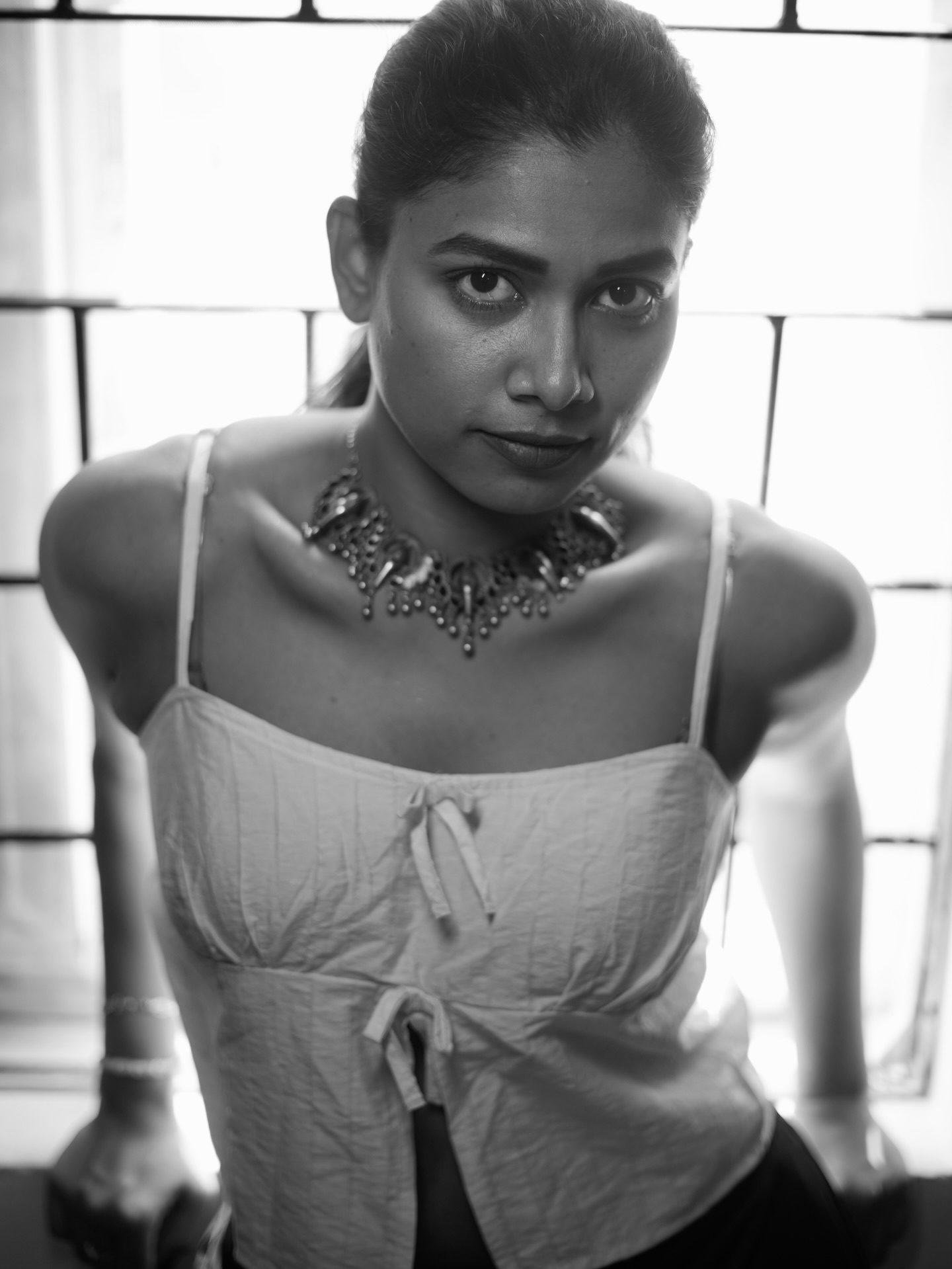 Sai Prasanna — monochrome headshot