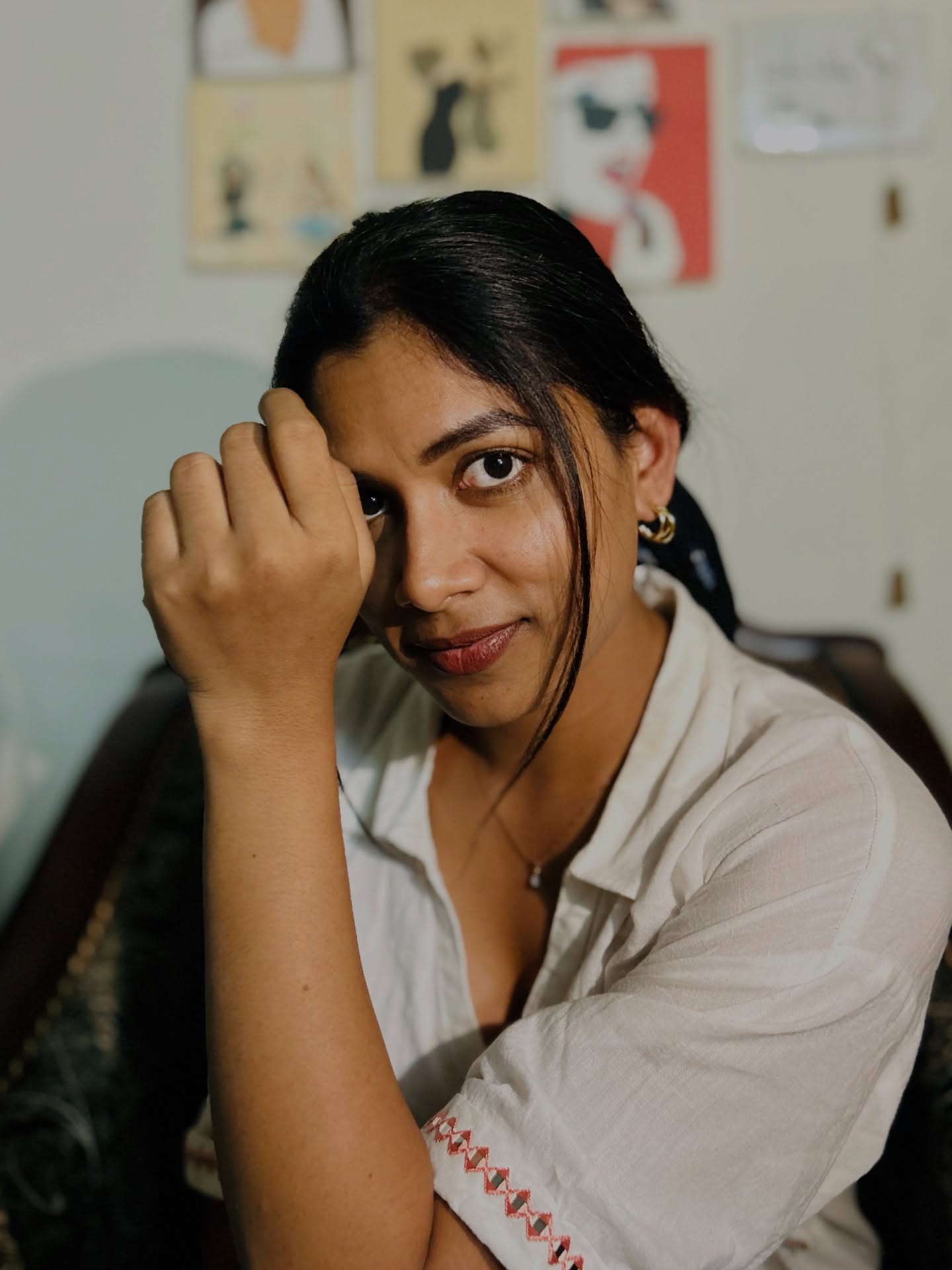 Sai Prasanna — white shirt