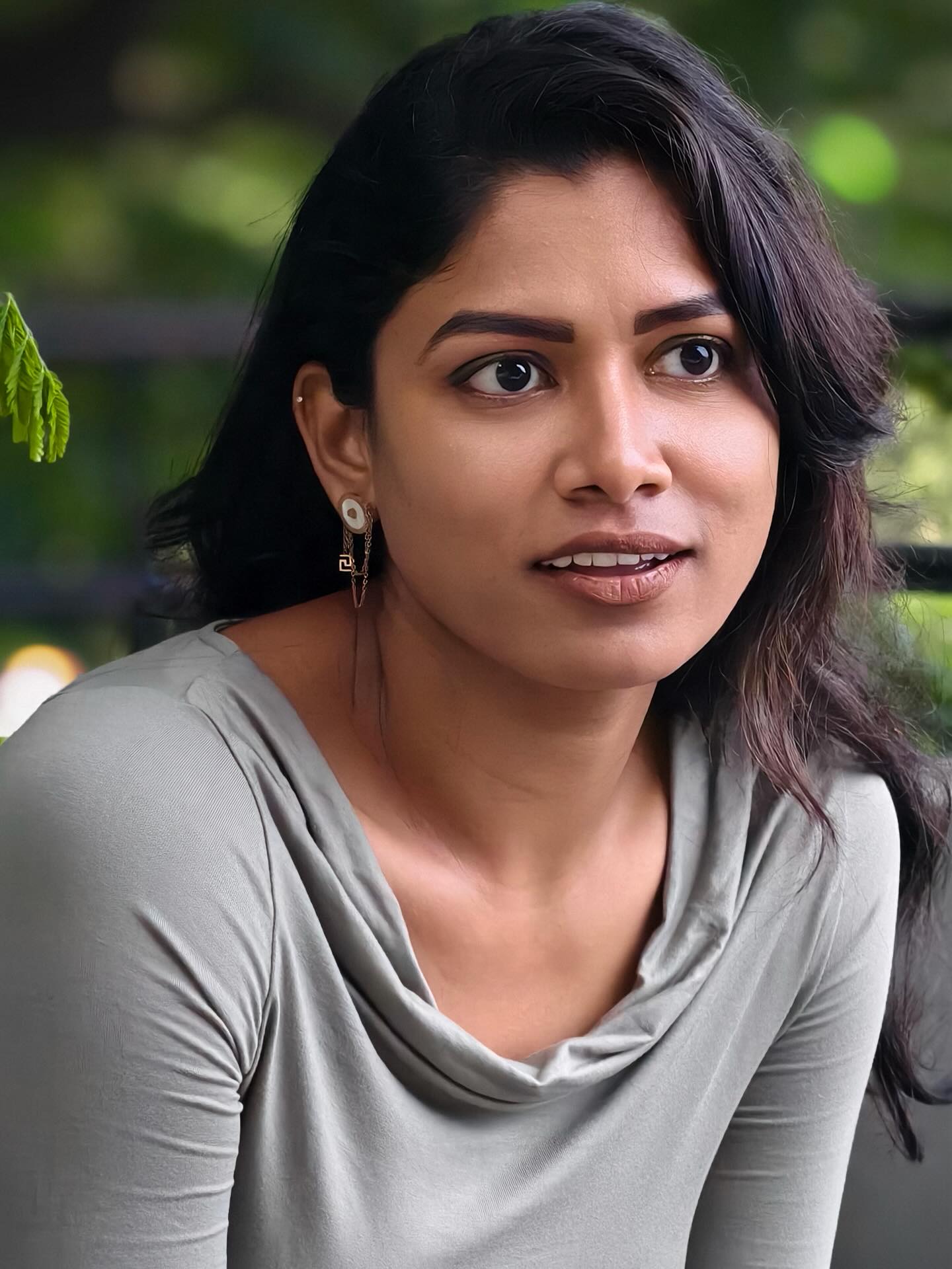 Sai Prasanna — blue jeans grey top