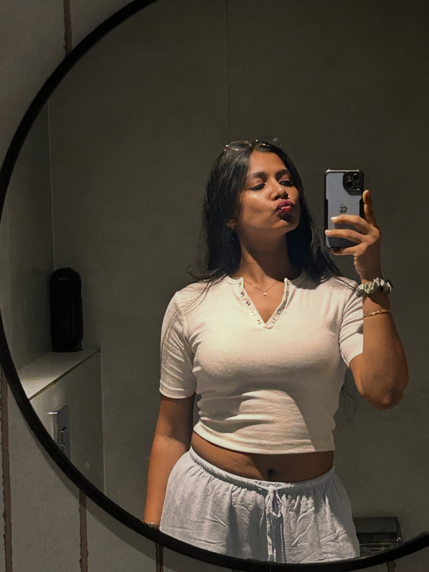 Sai Prasanna — mirror selfie